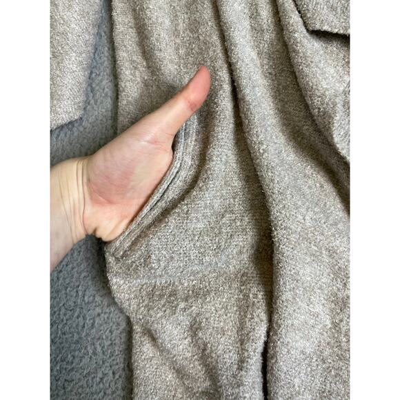 Barefoot Dreams CozyChic Lite Island Wrap Cardigan Small Open Soft Sweater Beige - Picture 4 of 16